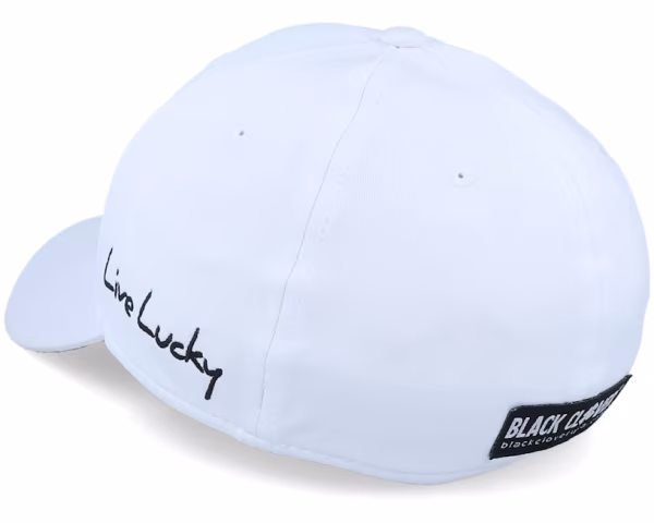 Black Clover Premium Clover 1 White/Black Flexfit - Black Clover - Imagen 2