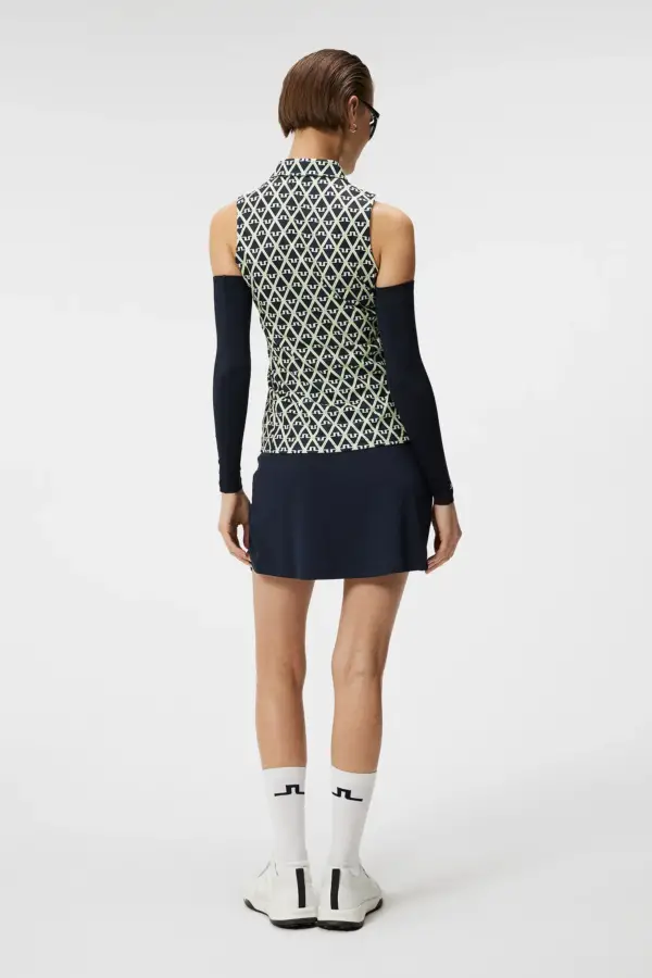 J.Lindeberg Ladies Dena Print Sleeveless Top O500 - Imagen 3
