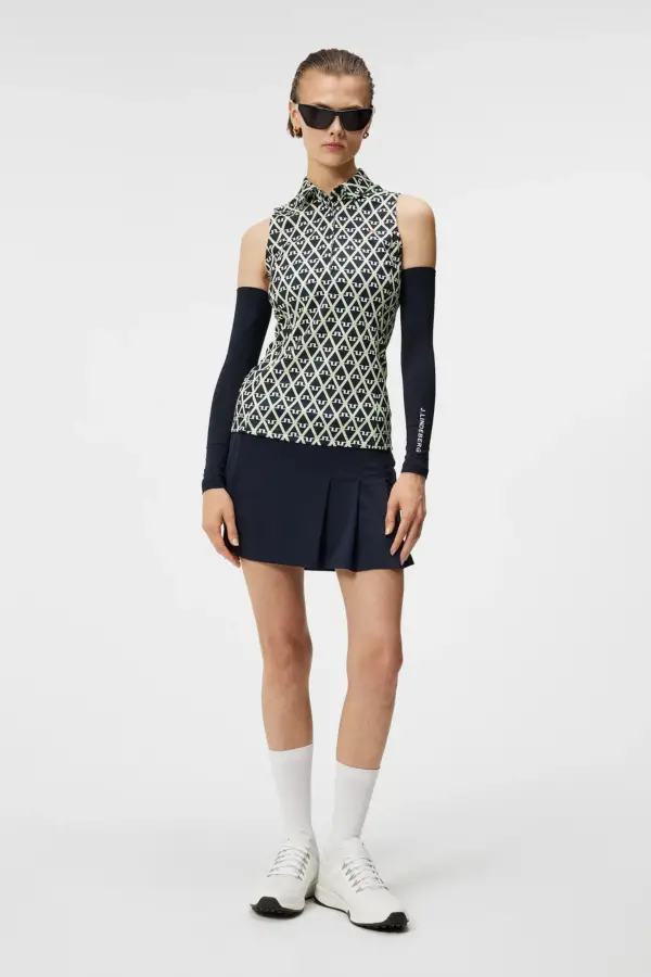 J.Lindeberg Ladies Dena Print Sleeveless Top O500 - Imagen 4