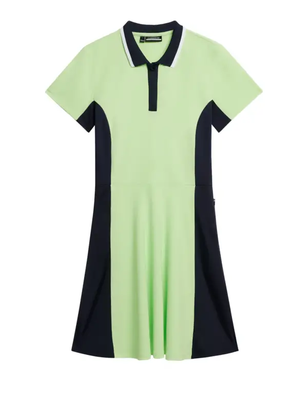 J.Lindeberg Dolores Dress Green - Imagen 2