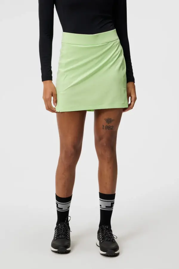 J.Lindberg Ladies Amelie Mid Skirt Paradise Green