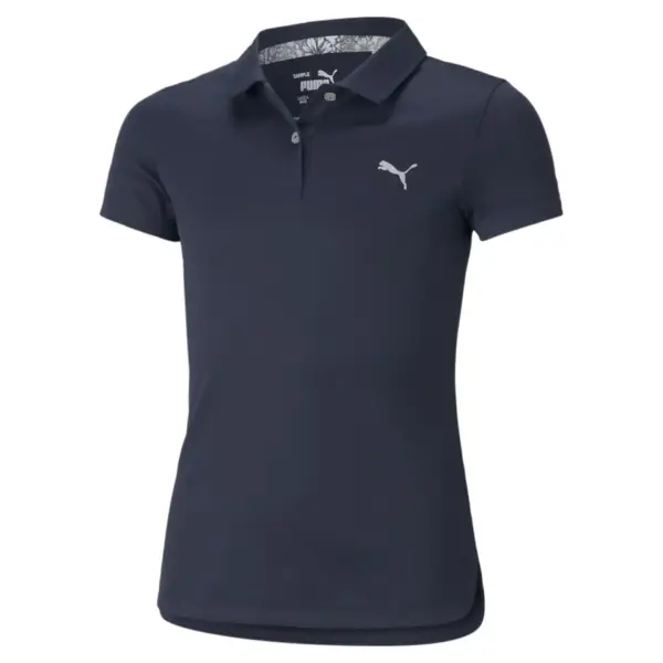 Girls Essential Polo Bright Navy