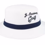 J.Lindeberg Men Lukas Bucket Hat White U - Imagen 2