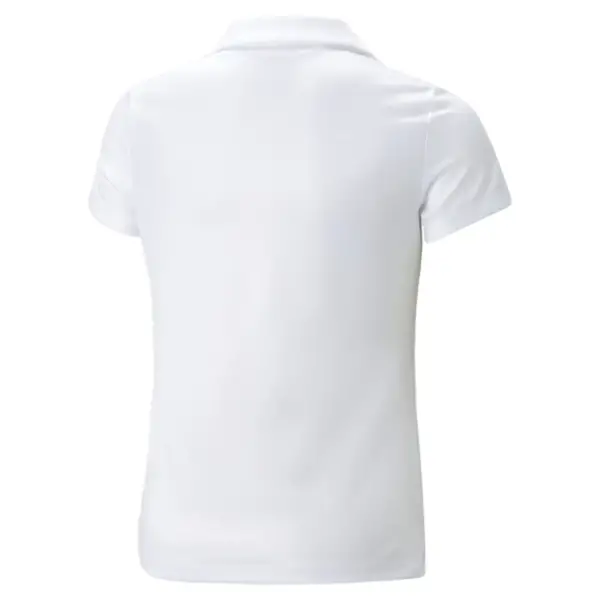 Girls Essential Polo Bright White - Imagen 3